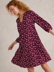 White Stuff Purple Frances Dress - Image 3 of 6