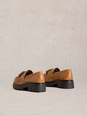 White Stuff Brown Charlie Chunky Loafers - Image 3 of 4