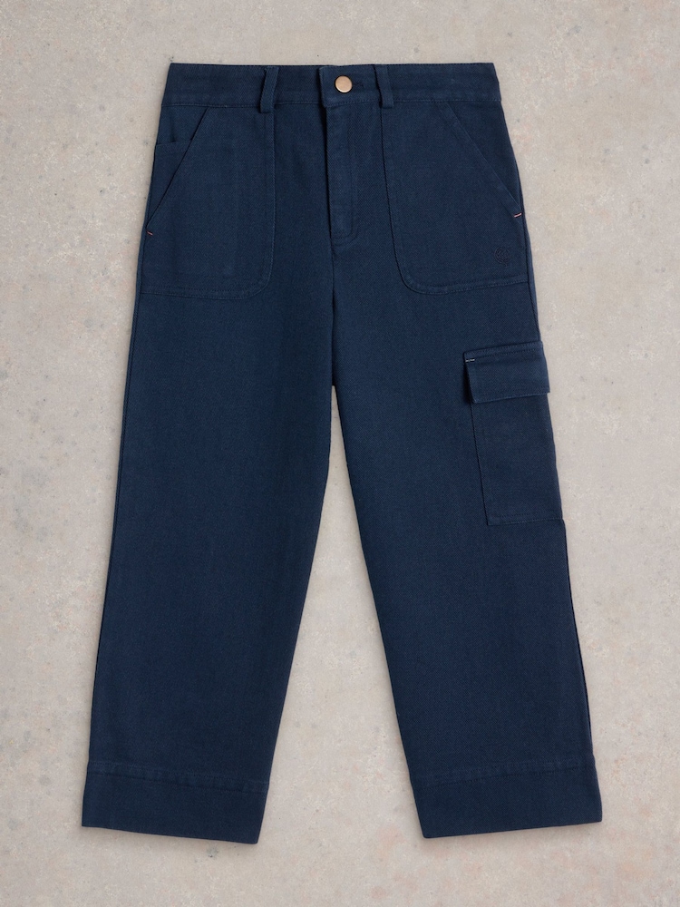 White Stuff 100% Baumwoll-Mabel-Twill-Hose - Bild 1 von 3