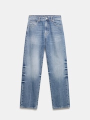 Mint Velvet Blue Straight Jeans - Image 3 of 4