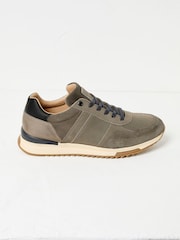 FatFace Bexley Grey Runner Trainer - Image 1 of 3