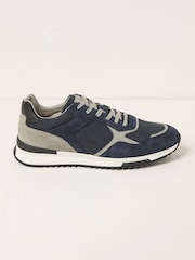 FatFace Hudson Navy Runner Trainer - Image 1 of 3