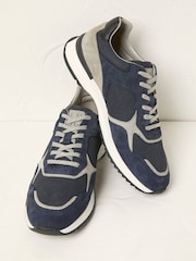 FatFace Hudson Navy Runner Trainer - Image 2 of 3