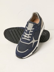FatFace Hudson Navy Runner Trainer - Image 3 of 3