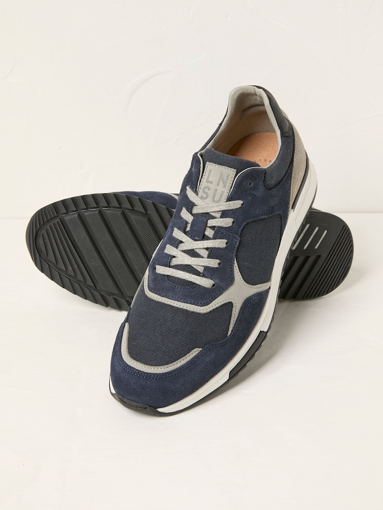 FatFace Hudson Navy Runner Trainer - Image 3 of 3