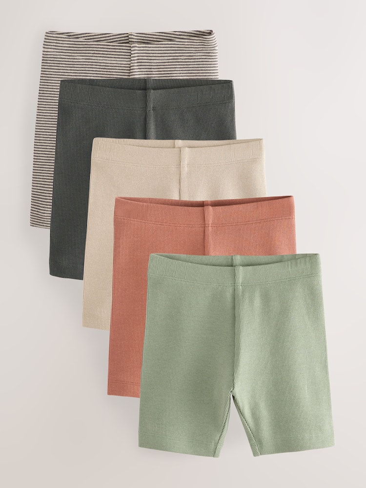 Multi Cycling Shorts 5 Pack (3mths-7yrs) - Image 1 of 9