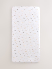 2 Pack Mini Jungle Baby Muslin Fitted Sheets - Image 1 of 5