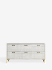 Light Natural Isla solid mango 6 Drawer Chest of Drawers - Image 3 of 8