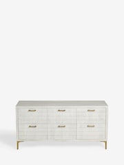 Light Natural Isla solid mango 6 Drawer Chest of Drawers - Image 6 of 8