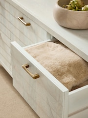 Light Natural Isla solid mango 6 Drawer Chest of Drawers - Image 7 of 8