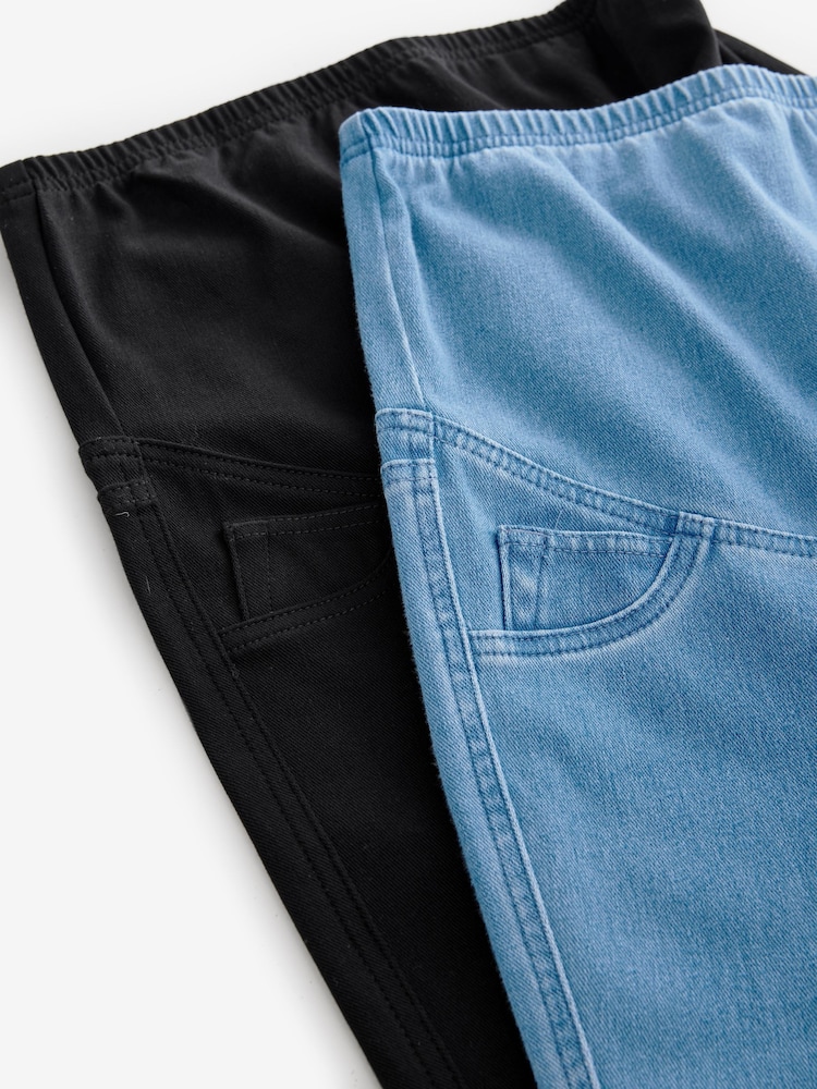 Blauschwarz - Umstands-Denim-Jeggings im 2er-Pack - Bild 10 von 10 Blauschwarz - Umstands-Denim-Jeggings im 2er-Pack - Bild 10 von 10