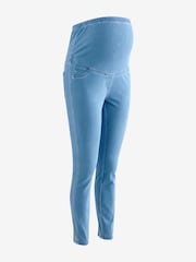 Blue/Black Maternity Denim Jeggings 2 Pack - Image 6 of 10