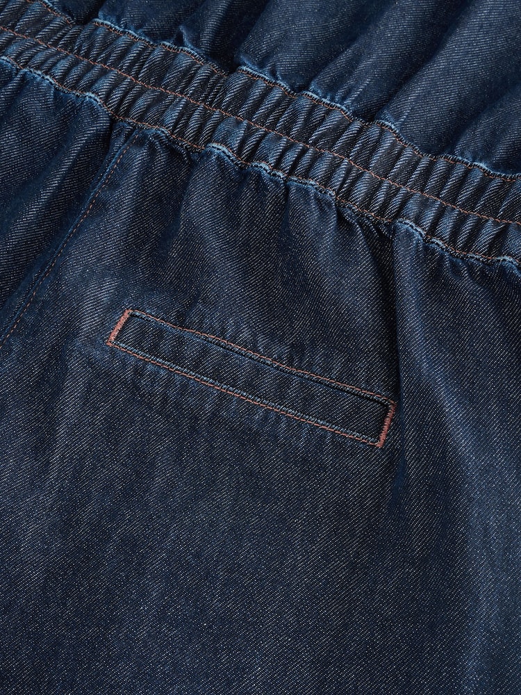 Azul oscuro - 100% Cotton Maternity Denim Boilersuit - Imagen 9 de 9 Azul oscuro - 100% Cotton Maternity Denim Boilersuit - Imagen 9 de 9