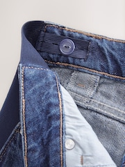 Lavado oscuro - Maternity Denim Long Shorts - Imagen 10 de 10
