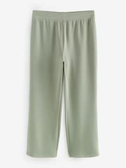 vert - Pantalon de jogging de maternité à jambes larges - Image 6 of 8