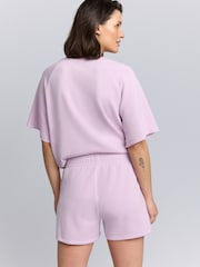 Pink Maternity Soft Touch Co-ord Shorts - Image 4 of 8