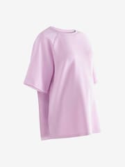 Pink Maternity Soft Touch Co-ord Short Sleeve T-Shirt - Image 7 of 9