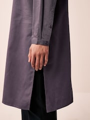 Lavender Purple Textured 100% Cotton Signature Kurta - Image 5 of 10