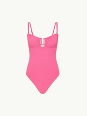 Sea Level Pink Spinnaker U Bar Bandeau Swimsuit - Image 7 of 7