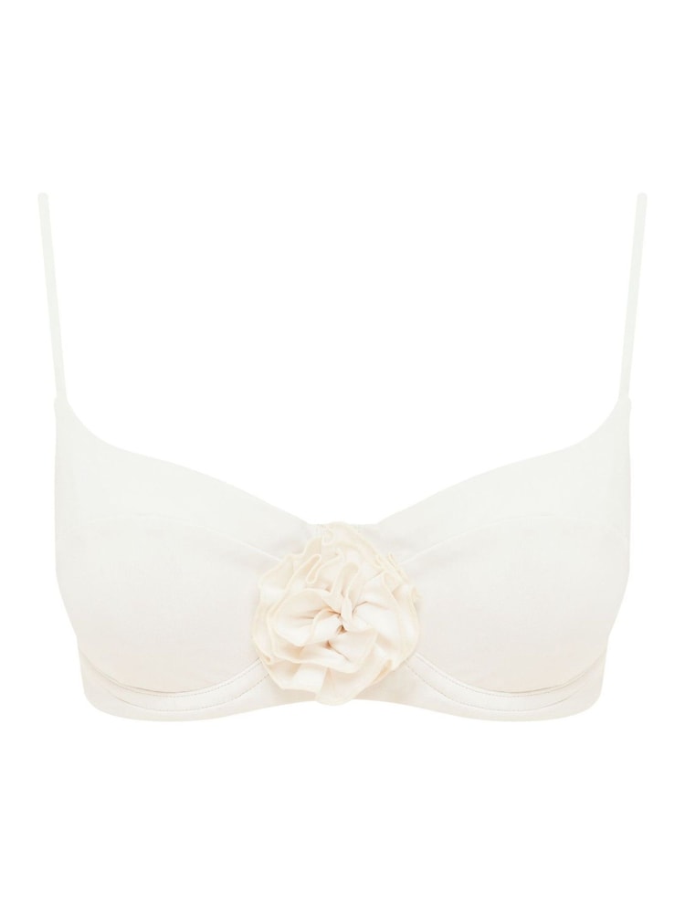 Sea Level Cream Casa Del Mar Balconette Bra - Image 9 of 9