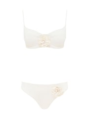 Sea Level Cream Cream Casa Del Mar Regular Cheeky Bikini Pant - Image 8 of 9