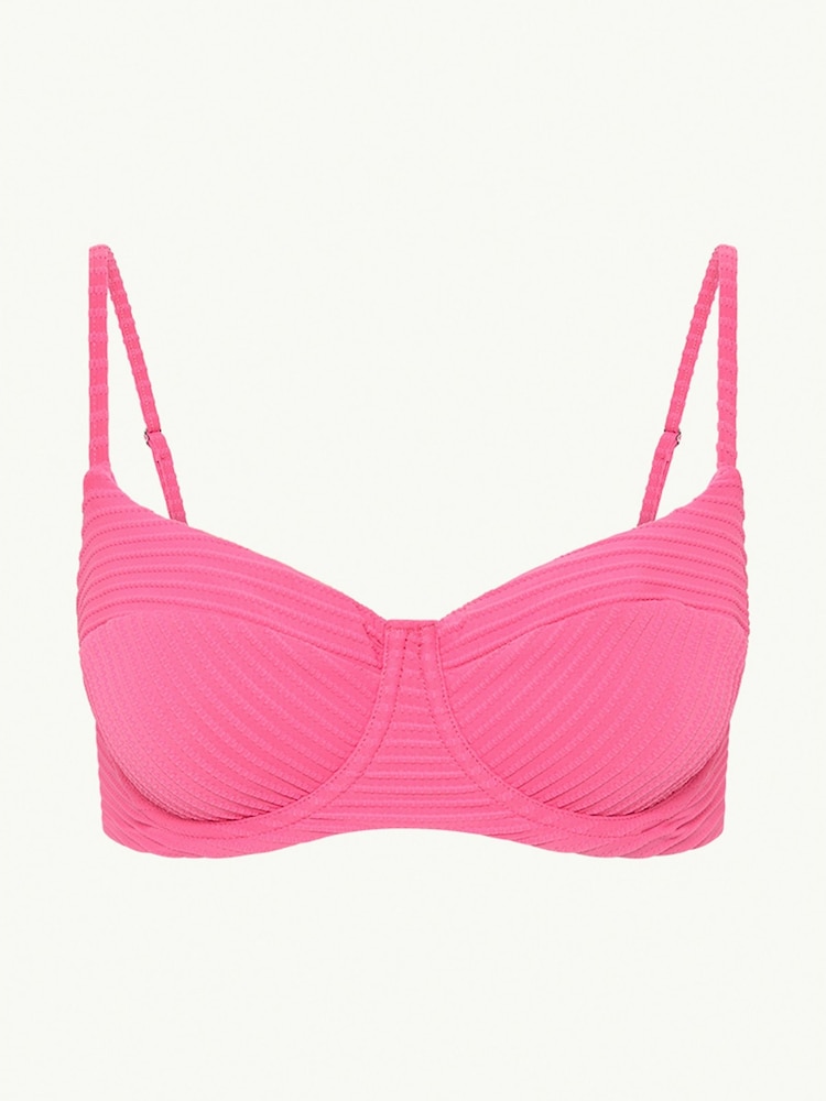 Sea Level Pink Spinnaker Balconette Bra - Image 8 of 8