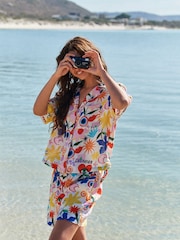 Eleanor Bowmer Printed 100% Cotton Pyjamas - Image 3 of 8
