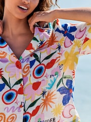 Eleanor Bowmer Printed 100% Cotton Pyjamas - Image 5 of 8