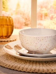 12 Piece Natural Hamish The Highland Cow Dinner Set - Image 3 of 5