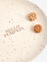 Set of 2 Orange Autumn Pumpkin Side Plates - Image 2 of 2