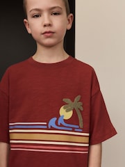 Red/Blue Check Woven Short Pyjamas 2 Pack (4-16yrs) - Image 5 of 5