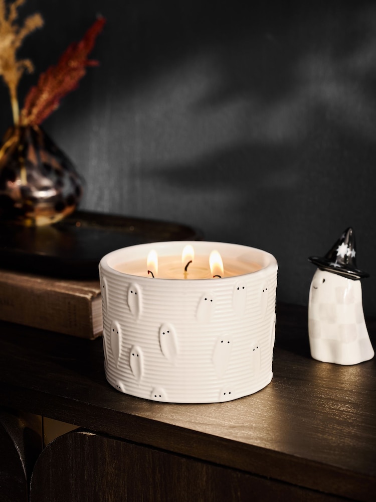 Natural Ghost Pumpkin Spice 3 Wick Candle - Image 1 of 3