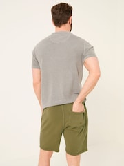 Verde cáqui - FatFace Sweat Short - Imagem 2 de 5