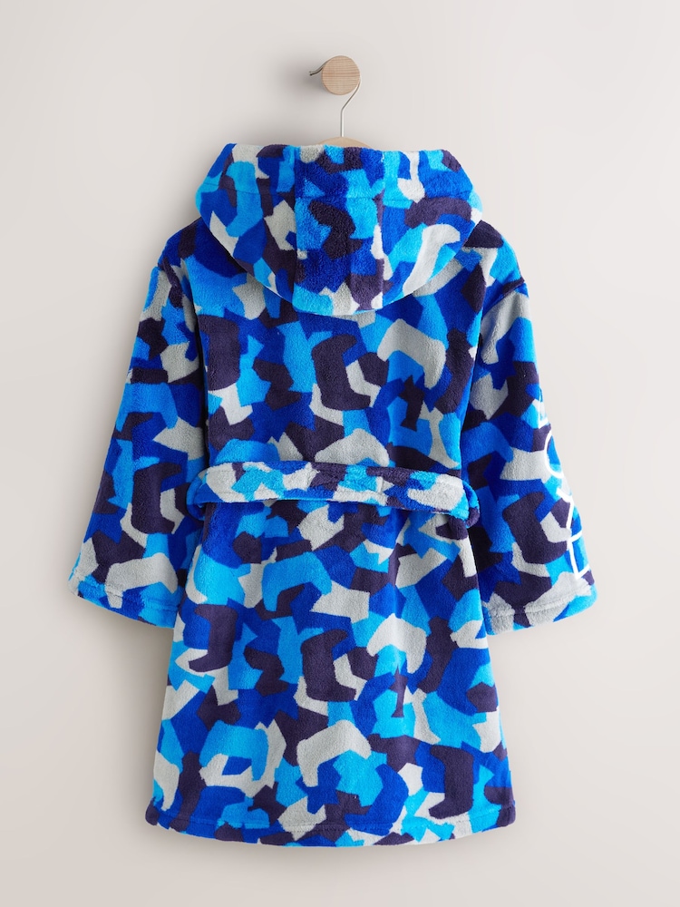 Blue/White Playstation License Robe (5-16yrs) - Image 2 of 4