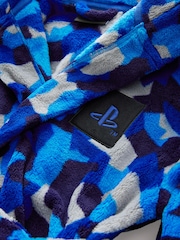 Blue/White Playstation License Robe (5-16yrs) - Image 4 of 4