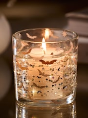 Black Bat Pumpkin Spice Light Up Candle - Image 2 of 3