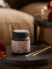 Grey/Black Autumn Pumpkin Spice Mini Candle - Image 2 of 4