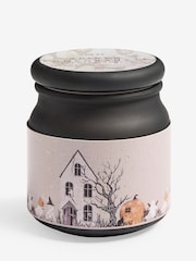 Grey/Black Autumn Pumpkin Spice Mini Candle - Image 4 of 4