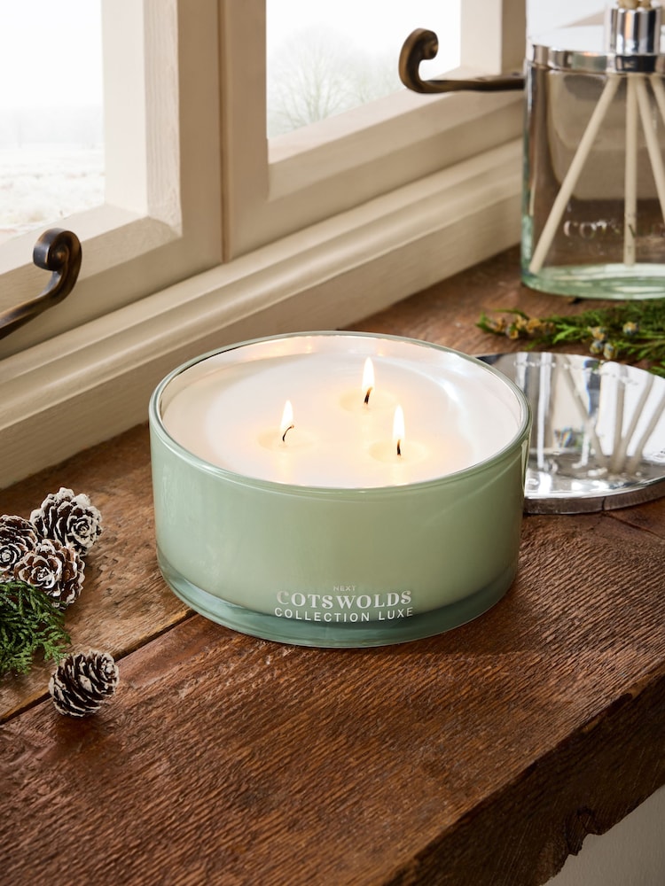 Vetiver & Lemon Collection Luxe Cotswolds 3 Wick Candle - Image 2 of 7