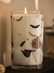 Natural Ghost Pumpkin Spice Pillar Candle - Image 1 of 3