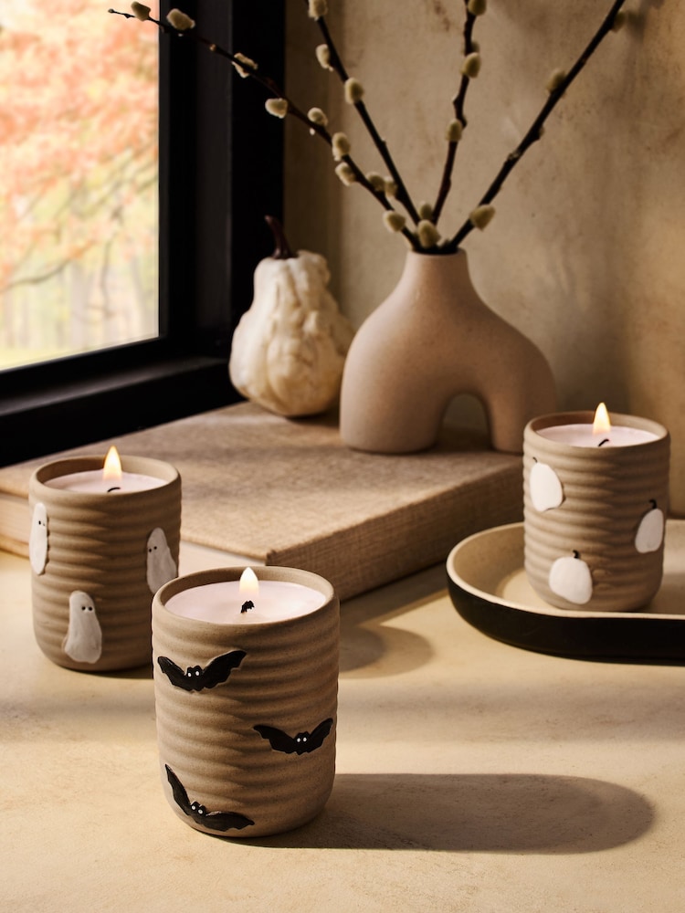 Natural Ghost Pumpkin Spice Set of 3 Candle - Image 1 of 3