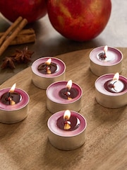 Orange Autumnal Pumpkin Ginger Chai 24 Pack Tealights Candle - Image 2 of 4