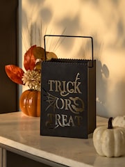 Black Trick Or Treat LED Candle - Image 2 of 5