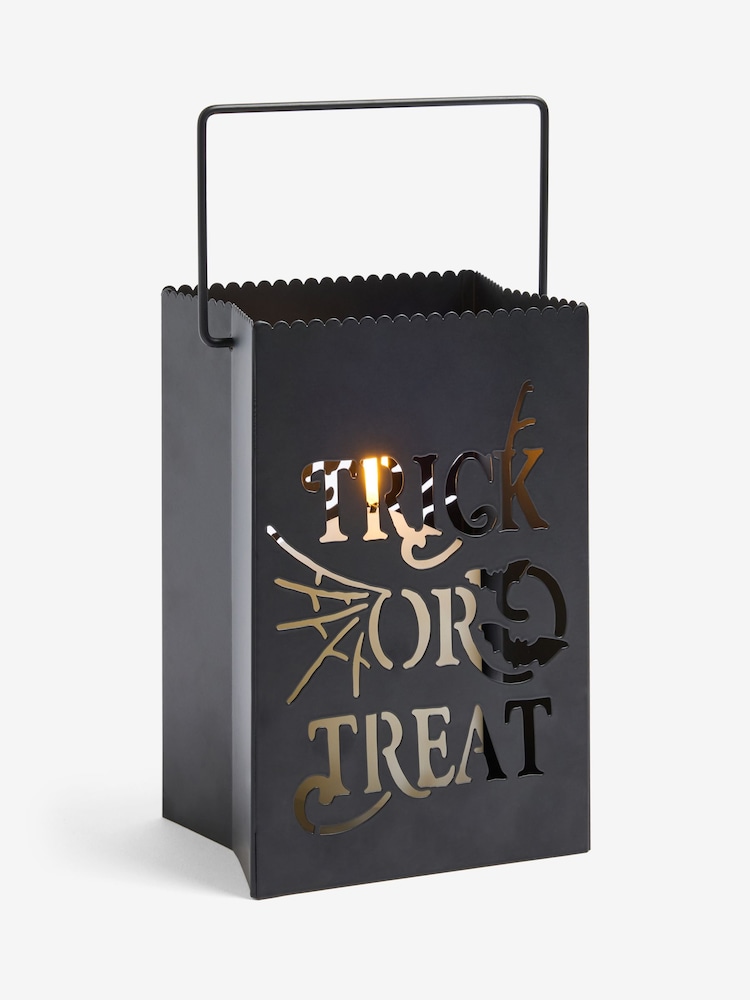 Black Trick Or Treat LED Candle - Image 5 of 5