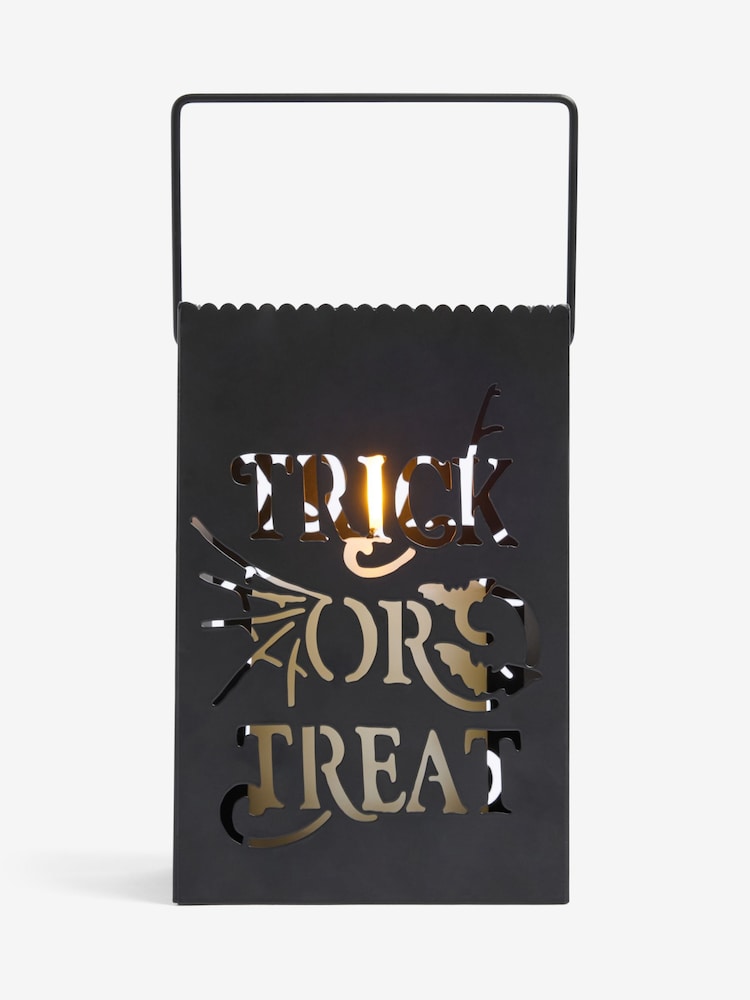 Black Trick Or Treat LED Candle - Image 6 of 6