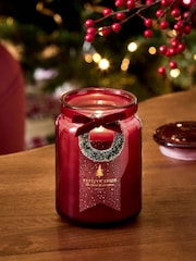 Red Festive Spice Jar Candle - Image 1 of 4