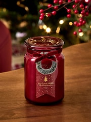 Red Festive Spice Jar Candle - Image 2 of 4