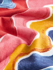 Rainbow Swirl Print Modal Slouch Vest - Image 6 of 7