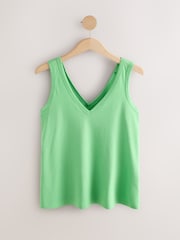 Bright Green Modal Slouch Vest - Image 5 of 7