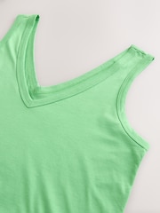Bright Green Modal Slouch Vest - Image 6 of 7